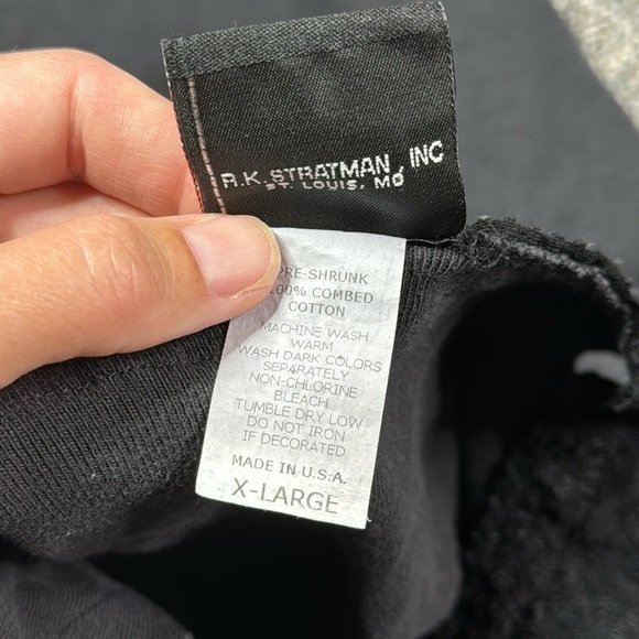 Vintage Harley Davidson Wolf River Chapter Shawano County WI Tank Top XL - Picture 9 of 9